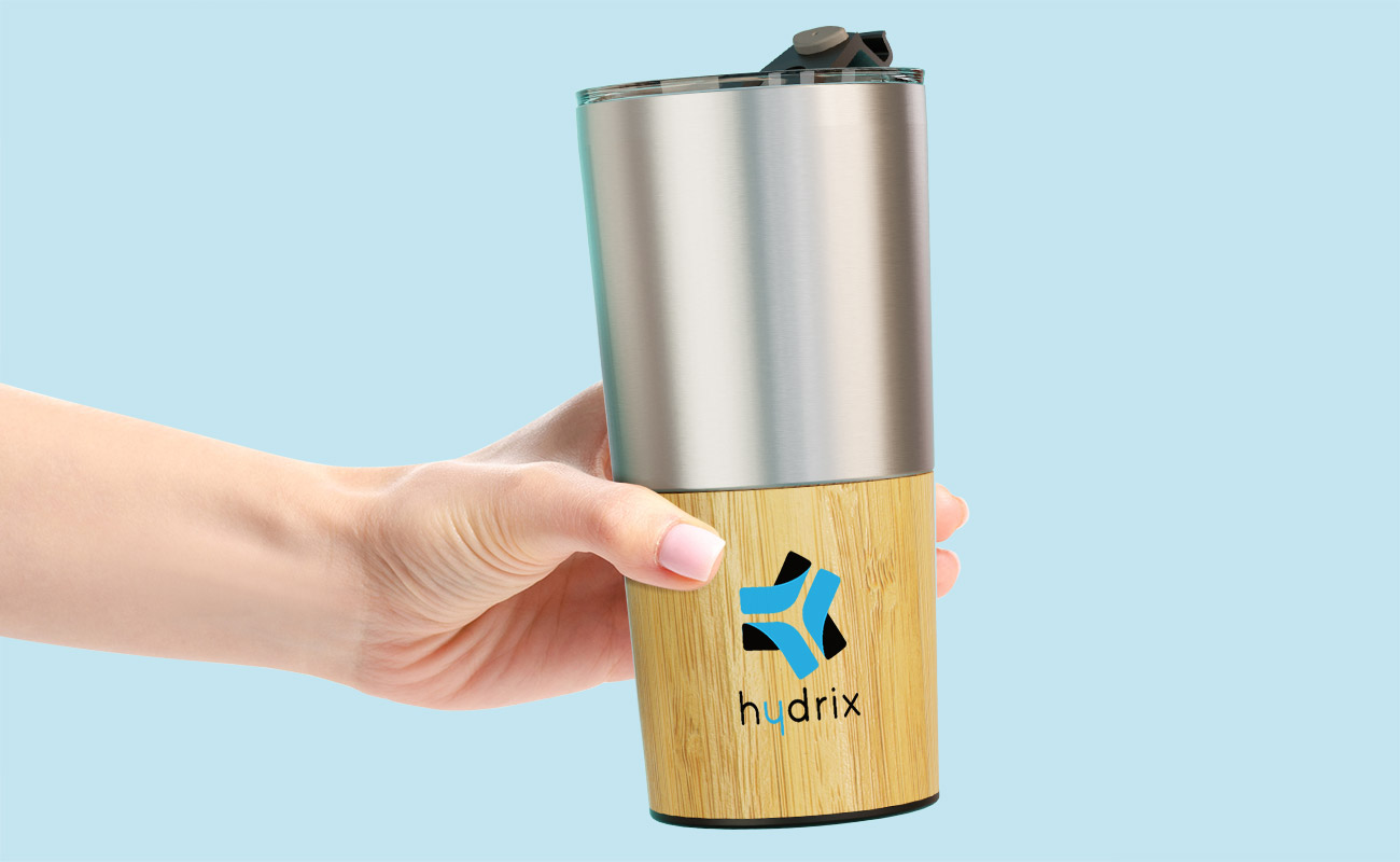 Metro Bamboo - Branded Travel Mug
